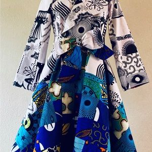 Amazing coat dress from an artist in Colorado